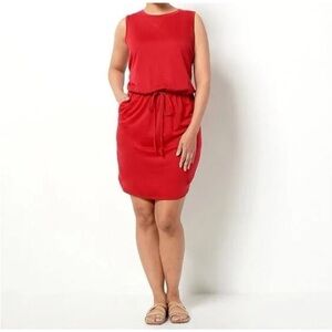 Belle by Kim Gravel Vibrant Red Dress